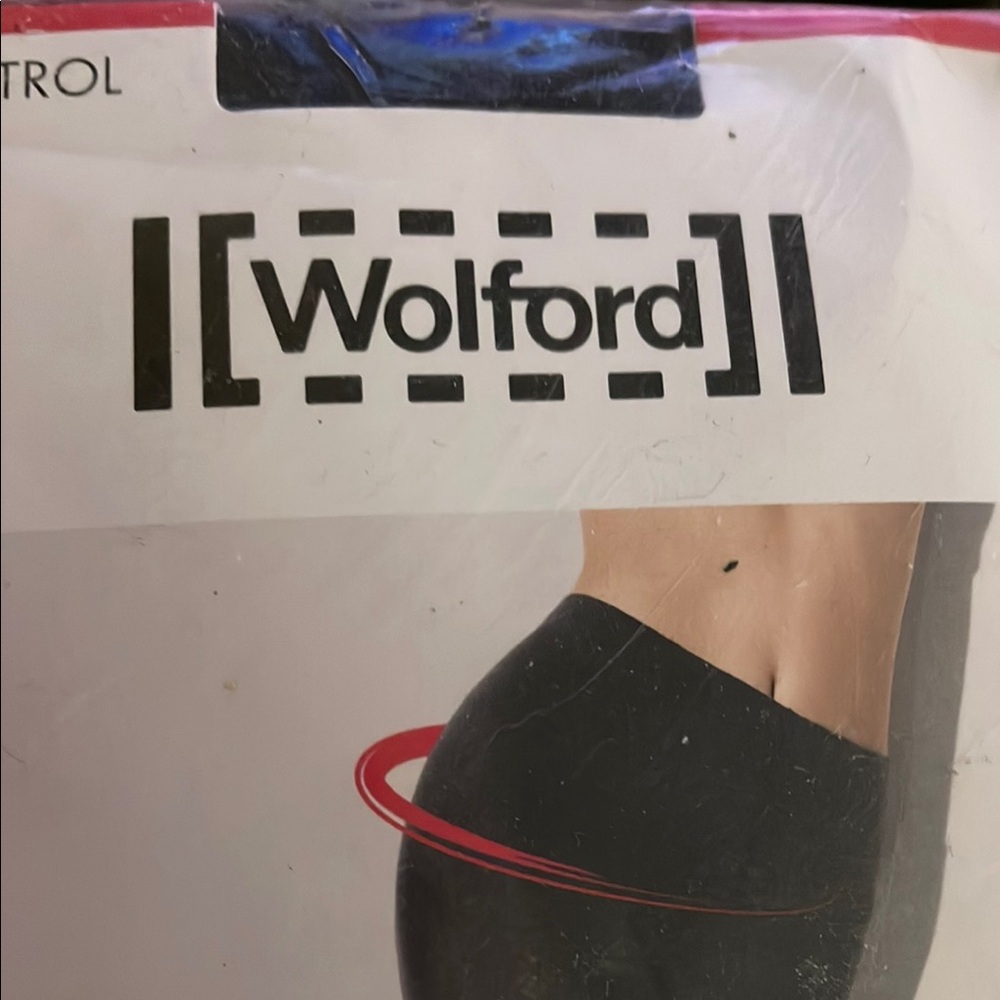 Wolford Black Control Tights